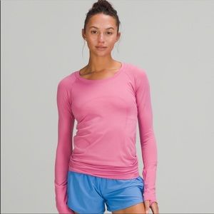 Lululemon Swiftly in Pink Blossom.  Size 6.  NWT